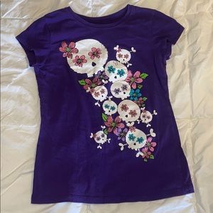 Children’s place Day of the Dead t-shirt size 14